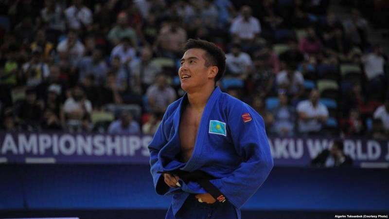 Дзюдошы Ерлан Серікжанов Азия чемпионы атанды