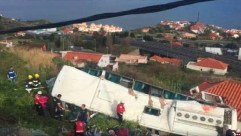 Мадейрадағы автобус апатында германиялық 29 турист қайтыс болды