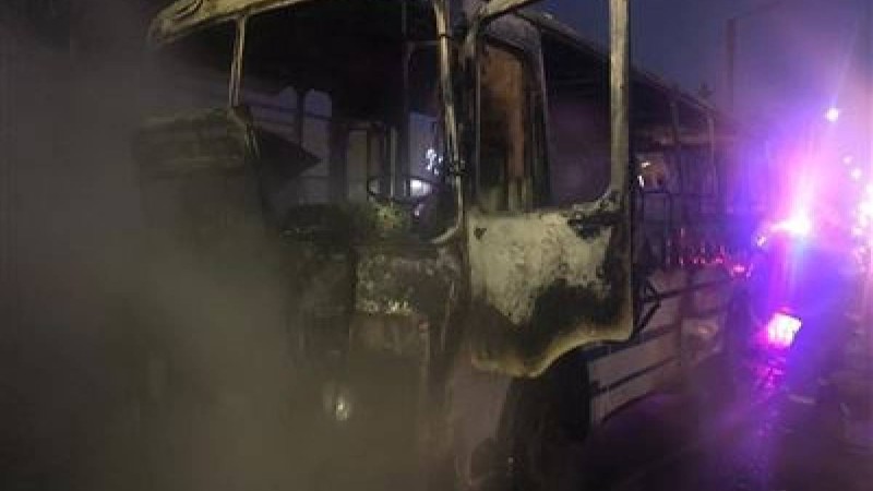 Автобуста отырған 42 адам тірідей жанып кетті