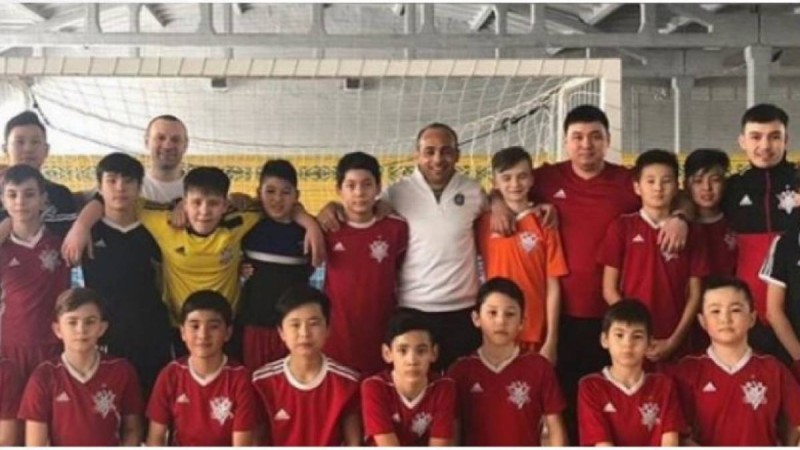 Кака «Ақтөбенің» балалар командасына шеберлік сағатын ұйымдастырды