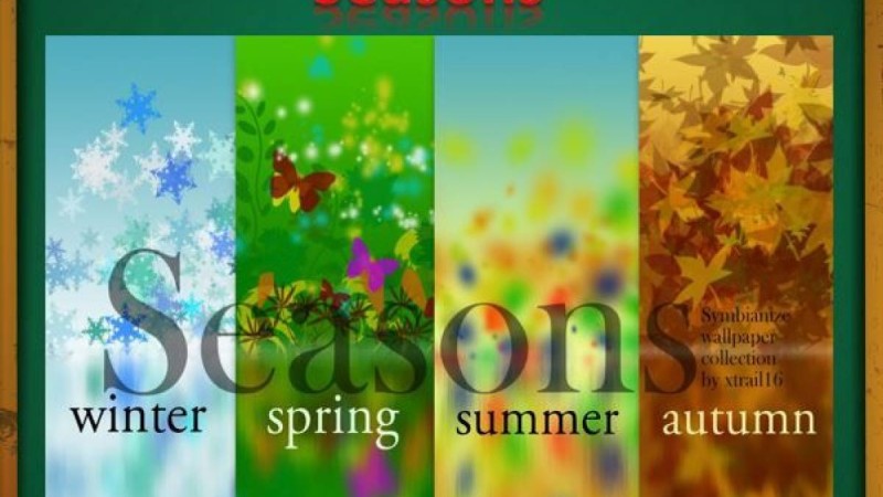 Seasons слайд,презентация - Шет тілі - Презентация на казахском языке - Қазақша презентация