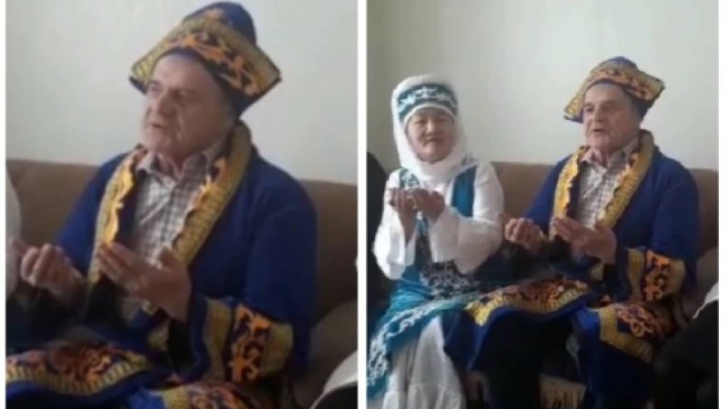 300 мақал-мәтелді жатқа айтатын ақтөбелік орыс атай көпшілікті сүйсінтті (видео)