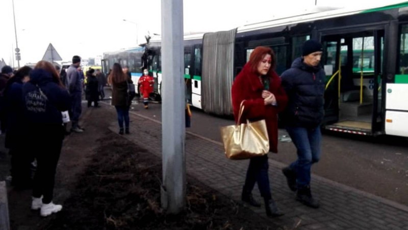 Нұр-Сұлтандағы жол апаты: жантүршігерлік видео