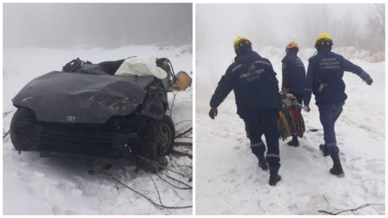 Алматы облысында 20 жастағы жүргізуші жантүршігерлік жол апатында қаза тапты (фото)