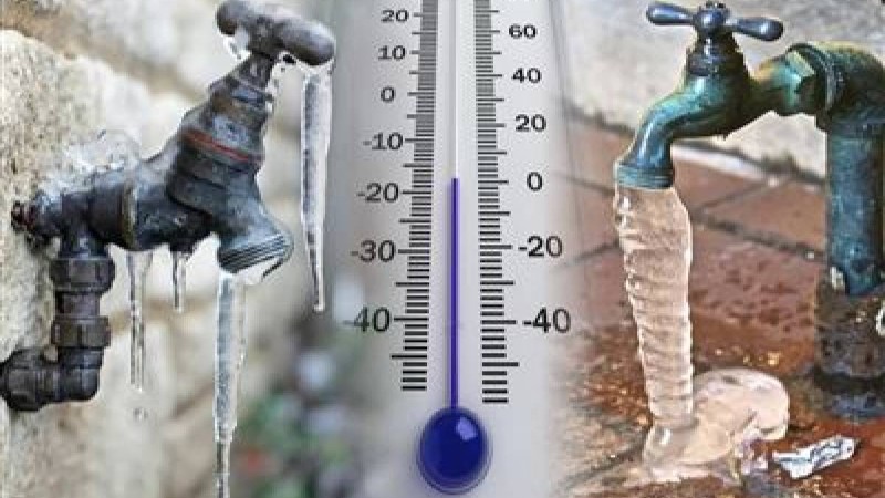 ШҚО-да аяздың салдарынан су қатып қалды