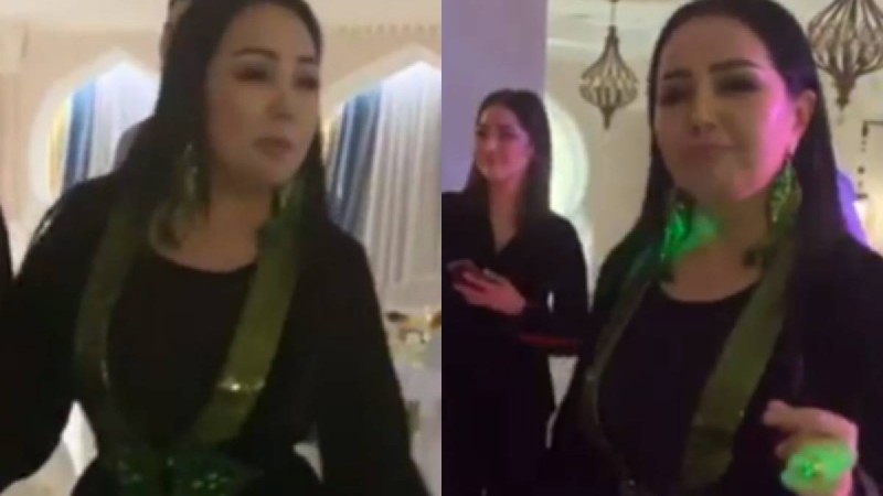 Тойда бидің түбін түсірген Алтынай Жорабаева қызу талқыға түсті (видео) - Қазақстан жаңалықтары