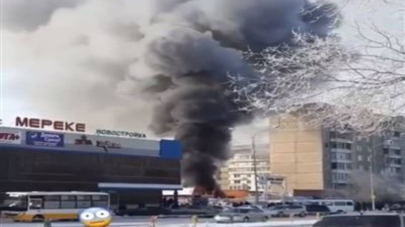 Семейде сауда кешені өртенді | КТК