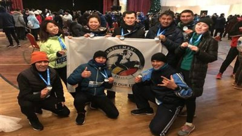 ФОТО: Астананың 1600 тұрғыны қысқы марафонда жүгірді