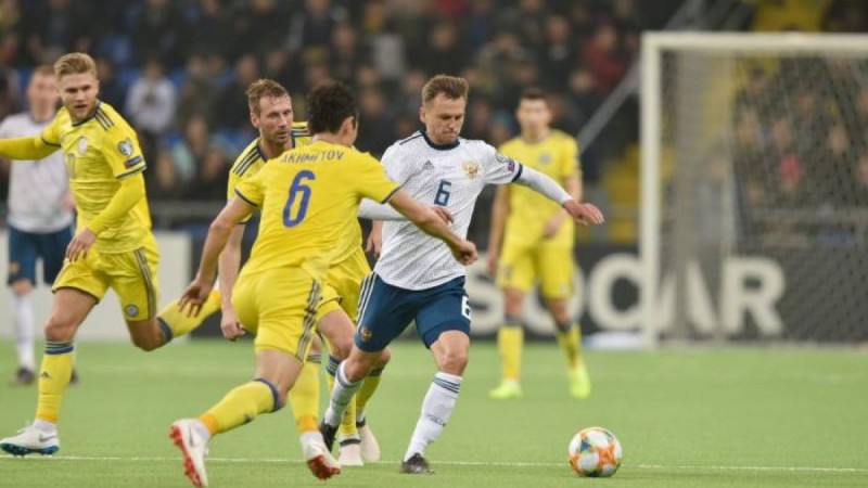 Нұр-Сұлтандағы алғашқы матчта Қазақстан Ресейден ойсырай ұтылды