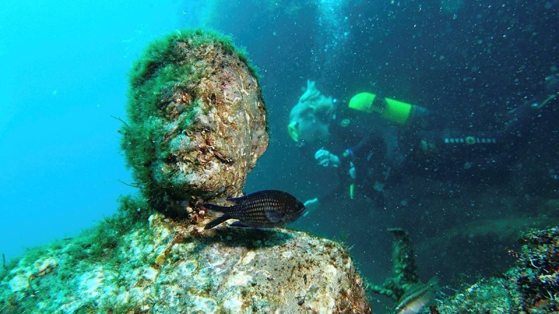 Қара теңіз түбіндегі мүсіндер - Суреттер сөйлейді - Bilim