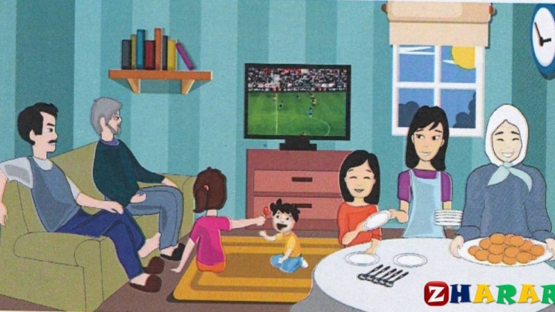 Қазақ тілінен сабақ жоспары: Менің отбасым №2 (1 сынып, 3 бөлім ) » ZHARAR