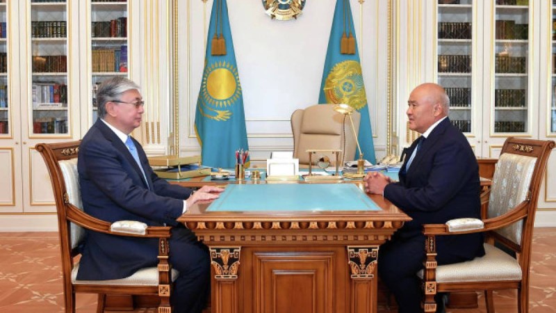 Қасым-Жомарт Тоқаев Өмірзақ Шөкеевті қабылдады