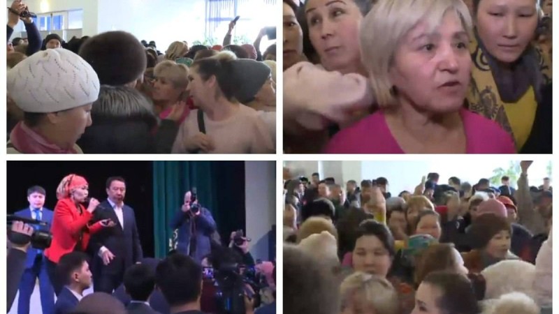 Астанада көпбалалы аналар шенеуніктен ана тілінде сөйлеуін талап етті (видео)