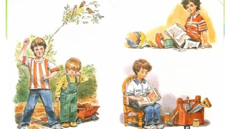 Қазақ тілінен сабақ жоспары: Жақсы мен жаманды айыра білемін (3 сынып, I тоқсан ) » ZHARAR