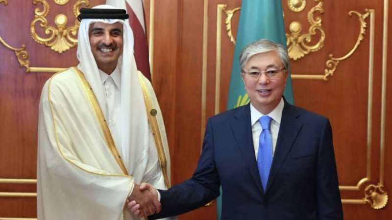 Қасым-Жомарт Тоқаев Қатар әмірімен кездесті