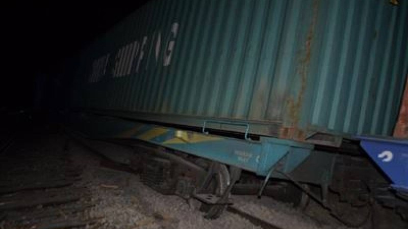 Қызылорда облысында жүк пойызы рельстен шығып кетті