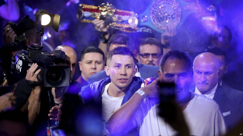 Головкин DAZN трансляция сервисімен келісім-шарт жасасты