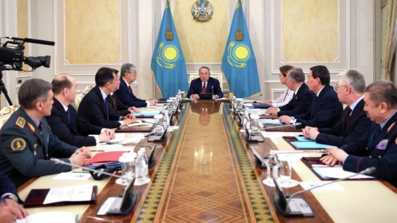 Назарбаев Қауіпсіздік кеңесінің отырысын өткізді