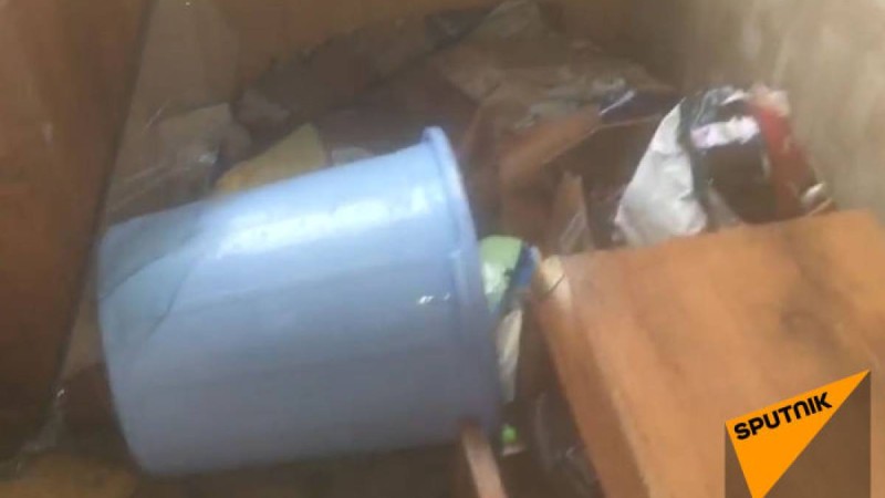 Алматыда ыстық су басып қалған пәтердің видеосы шықты