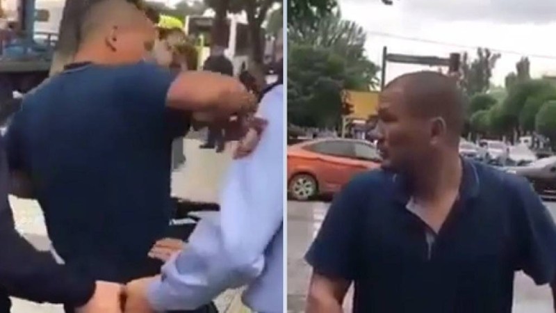 "Мен үйге кетіп бара жатырмын": Алматы полициясы жалғызбасты әкені ұстағаны үшін кешірім сұрады (видео)
