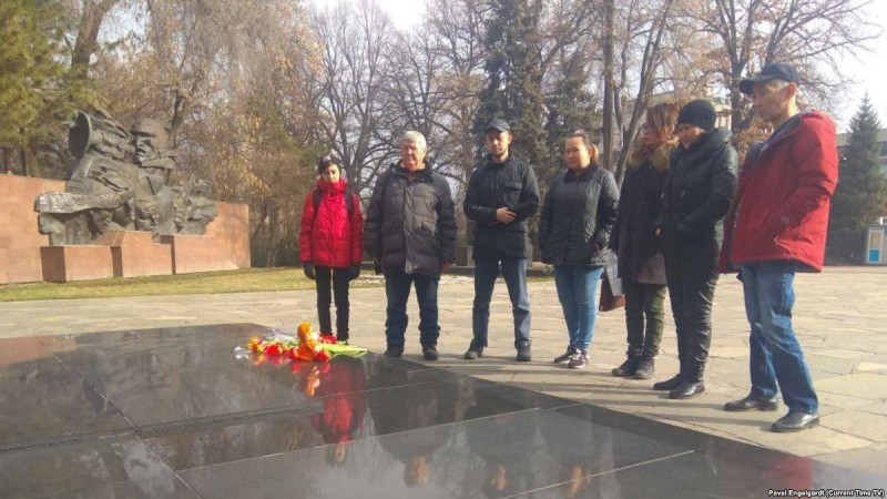 Алматыда Астанадағы өрт құрбандарын еске алды