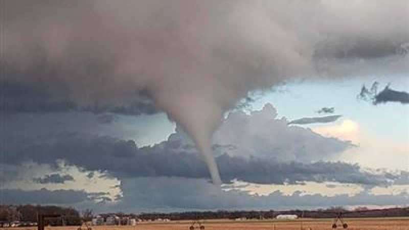 АҚШ-та болған торнадодан 20 адам зардап шекті