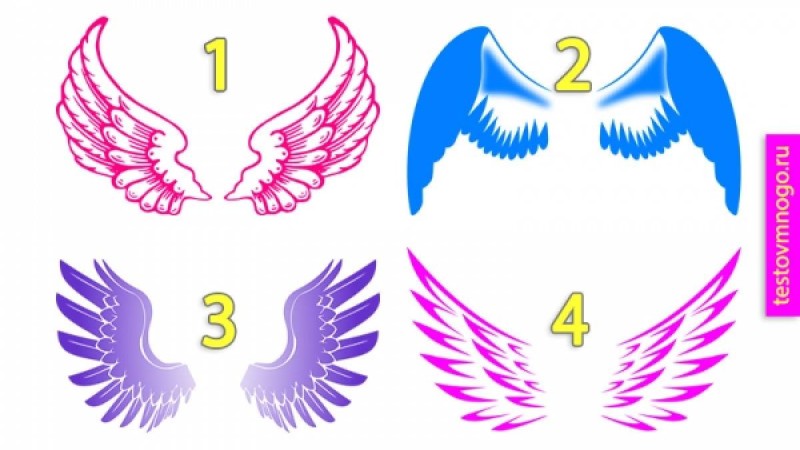 Психологиялық тест: Періште қанатын таңдап, өзіңіз туралы сыр білдіріңіз