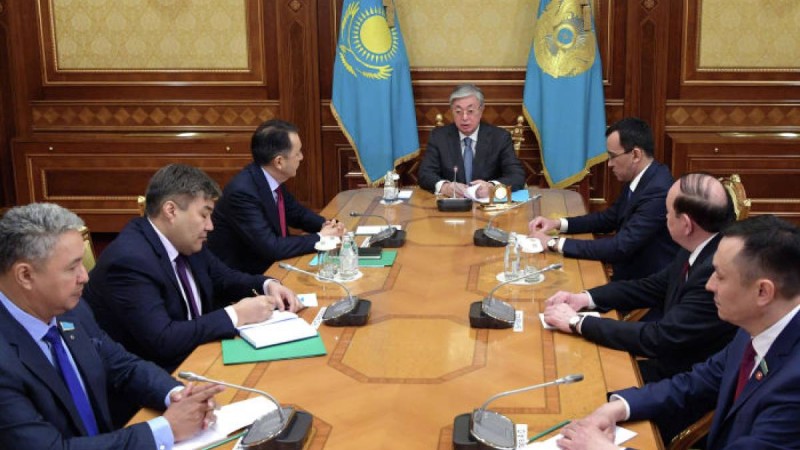 Тоқаев Ақордада партия басшыларын қабылдады