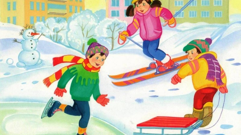 Қазақ тілінен сабақ жоспары: Қыс айлары (3 сынып, II тоқсан, 3 бөлім)