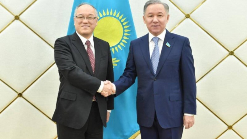 Нығматулин Жапонияның Қазақстандағы Елшісін қабылдады