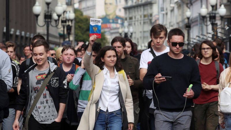 Ресейде әділ сайлауды талап еткен митингілер өтіп жатыр