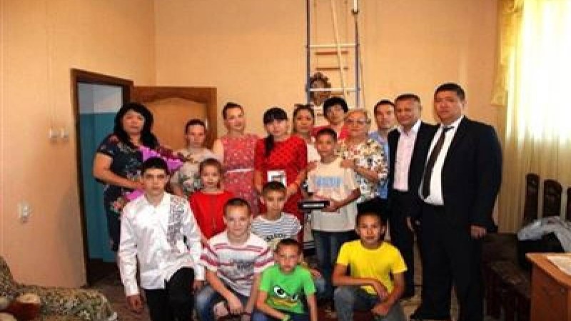 12 миллион теңге балалар үйіне...