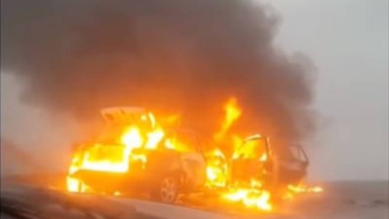 Қостанайда көліктер өртеніп, бір адам көз жұмды