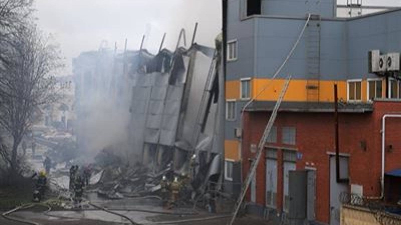 Санкт-Петурбургтегі гипармаркеттердің бірінде өрт болды