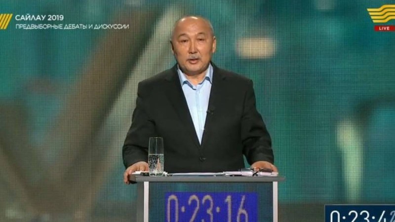 Президентікке үміткер Амангелді Таспихов дауыс берді