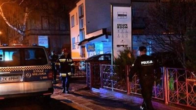 «Квест» бөлмесіндегі өрттен бес қыз қаза болды