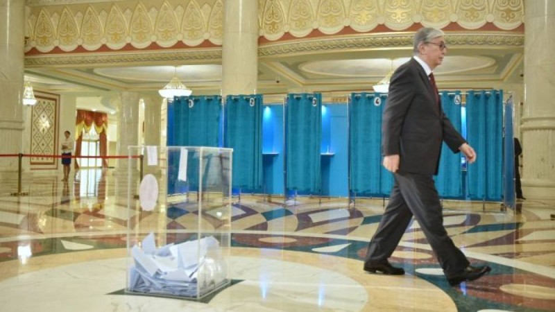 Президент сайлауы 2019: Тоқаев бюллетені, дауыс берді