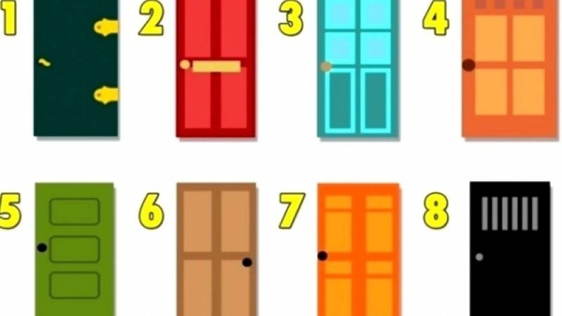 Психологиялық тест: Үйіңізге қай есікті орнататын едіңіз? (жауабыңыз сіз туралы не дейді?)