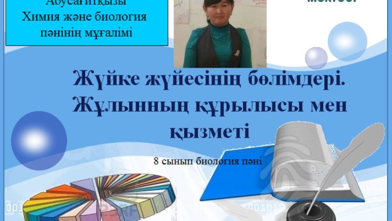 Презентация (слайд): Жүйке жүйесінің бөлімдері