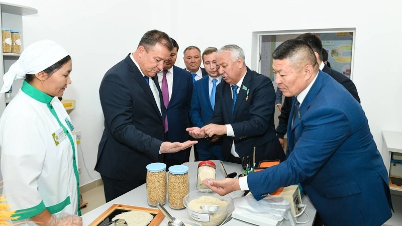 ҚЫЗЫЛОРДАДА ЦИФРЛЫ ТЕХНОЛОГИЯМЕН БАСҚАРЫЛАТЫН КҮРІШ ЗАУЫТЫ АШЫЛДЫ