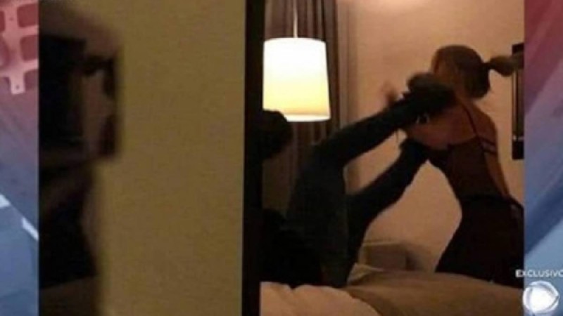 Неймар мен Ол "зорлаған" қыздың төбелесі таспаға түсіп қалған