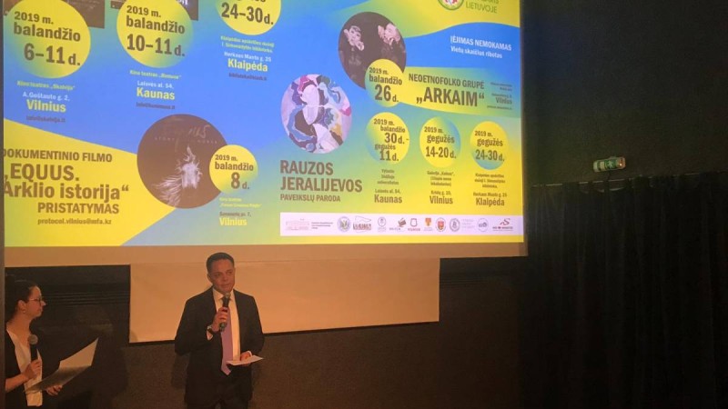 Литваға «Қазақстандық көктем» келді