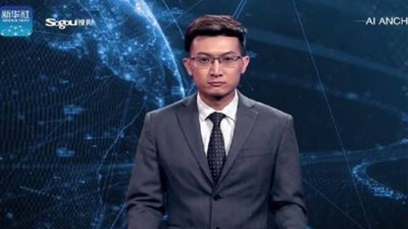 ВИДЕО: Жаңалықтарды виртуалды диктор жүргізе бастады