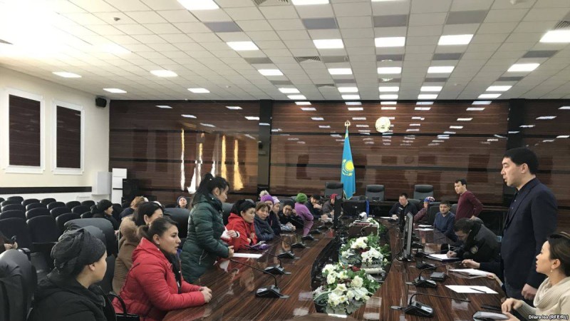 Шымкент әкімдігі көп балалы аналарды қабылдады