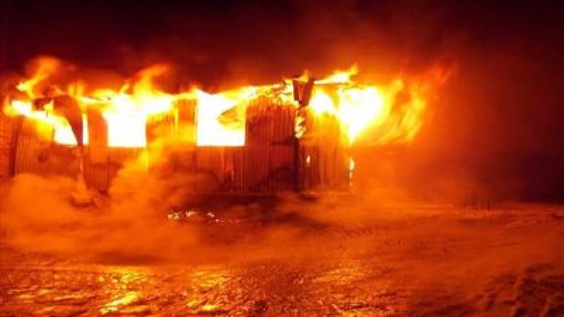 Вагонда болған өрттен ер адам қаза тапты