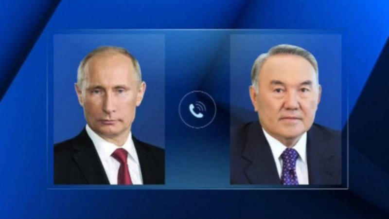 Назарбаев отставкасының алдында Путинмен телефон арқылы сөйлесіп алды