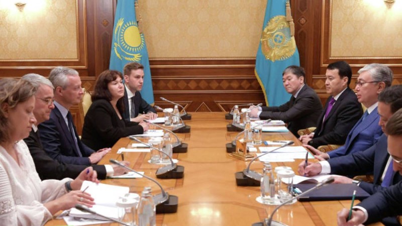 Тоқаев Франция президентіне сәлем жолдады