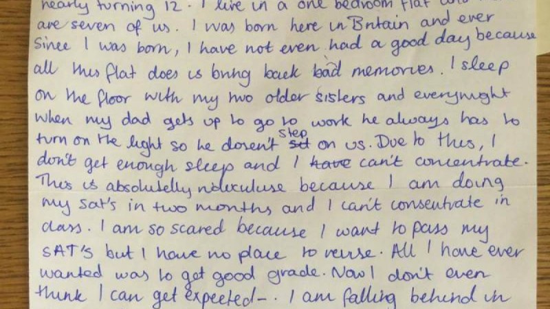 Тұрмысы төмен отбасынан шыққан 11 жастағы қыздың хаты жұрттың көңілін босатты - Қазақстан жаңалықтары