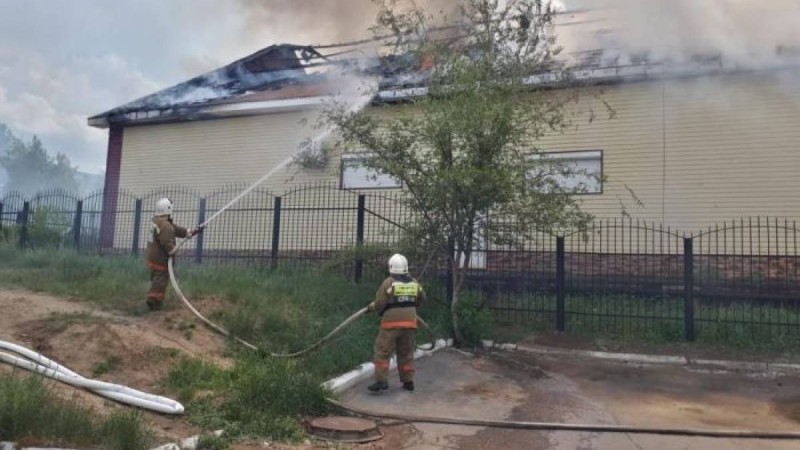 Қостанай облысында ғибадатхана өртенді – фото