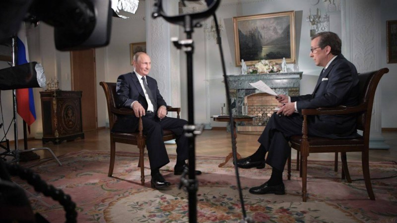 Путинмен сұхбат "Эмми" сыйлығына үміткерлер қатарында